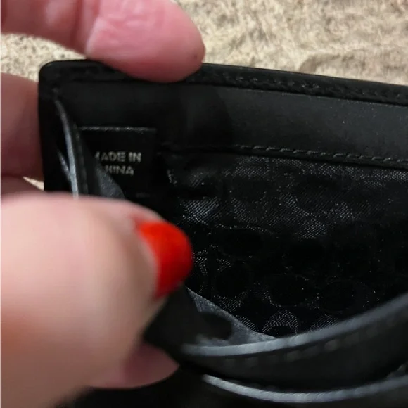 EUC VINTAGE LEATHER COACH WALLET 5x3 - Picture 8 of 12